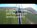 Constant aspect approach pt u and landing