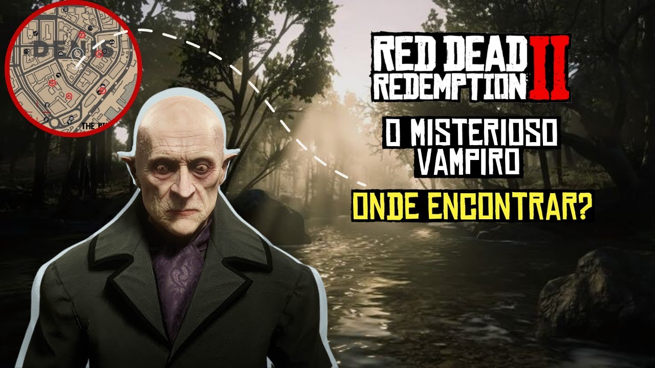 RED DEAD REDEMPTION 2 | O vampiro de Saint Denis - Easter Egg - YouTube