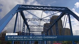 Blue Bridge Closed Overnight Thru ArtPrize