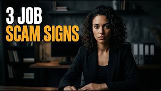 3 Signs It’s a SCAM Job