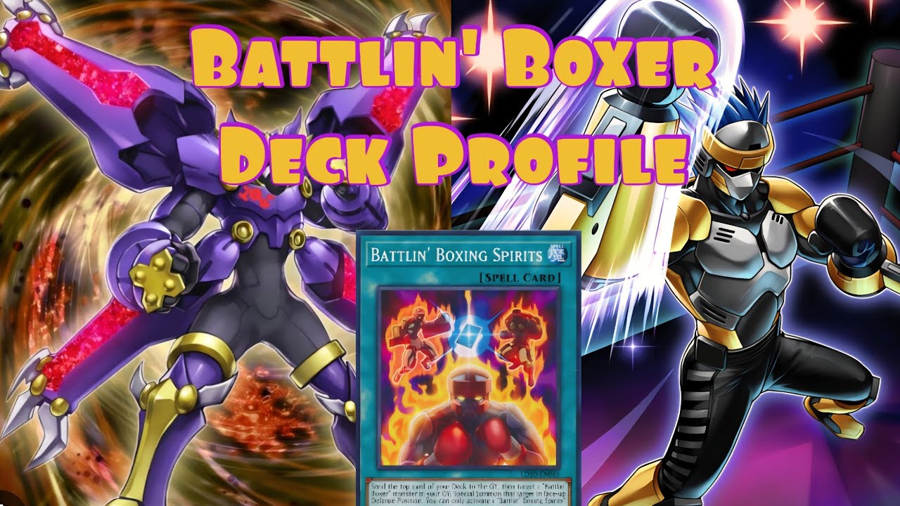 Профиль колоды Yu-Gi-Oh Battlin' Boxer 2025