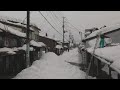 【上越妙高百景】　一致団結！一斉雪下ろしと排雪（新潟県上越市）