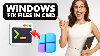 HOW TO USE WINDOWS 11 SAFE MODE with COMMAND LINE to REPAIR FILES