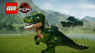 ¡Hice al junior t-rex en lego!🦖