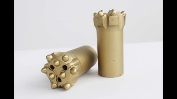 32mm, 34mm, 36mm, 38mm threaded button bit rock drilling bit and drill rods