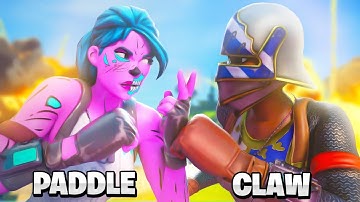 I Hosted A CLAW VS PADDLES 1v1 Tournament In Fortnite...