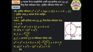 HSC | H. Math 1st Paper | Lecture-22 | Chapter IV(A) | Circle | Nazmul Sir