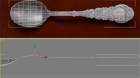 3ds max fast spoon modeling