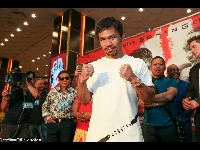 ***Pacquiao & Thurman Arrival in Las Vegas