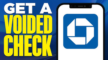 How To Get a Voided Check From Chase App (2025)