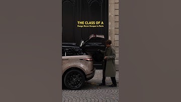 Range Rover Evoque 2025 in Paris #rangerover #landrover #evoque #cars