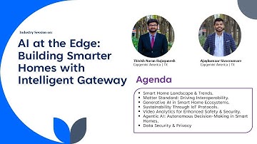 Invited Industry Presentation: AI at the Edge: Building Smarter Homes with Intelligent Gateway