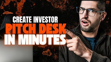 Create an Investor Pitch Deck in Minutes with AI (Step-by-Step)