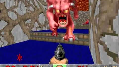 Doom 2 - Map13 on Zdaemon