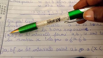 MathFacile CALCUL NUMÉRIQUE (1): INTERVALLE