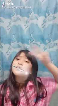 Tik tok  bersin keluar jadi panda part  1