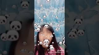 Tik tok  bersin keluar jadi panda part  1