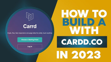 How to Create a Simple Website With Carrd co in 2023