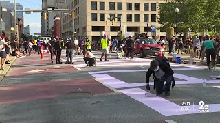 Defund the police rally held in Baltimore