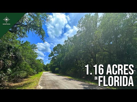 SOLD - 1.16 Acre – With Paved Road Access, Power Nearby! In Crystal River, Citrus County FL