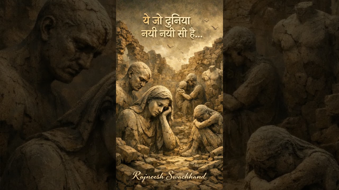 ।।ये जो दुनिया नयी नयी सी है।। A heart touching soothing ghazal ।। दिल को छू लेने वाली ग़ज़ल।। 