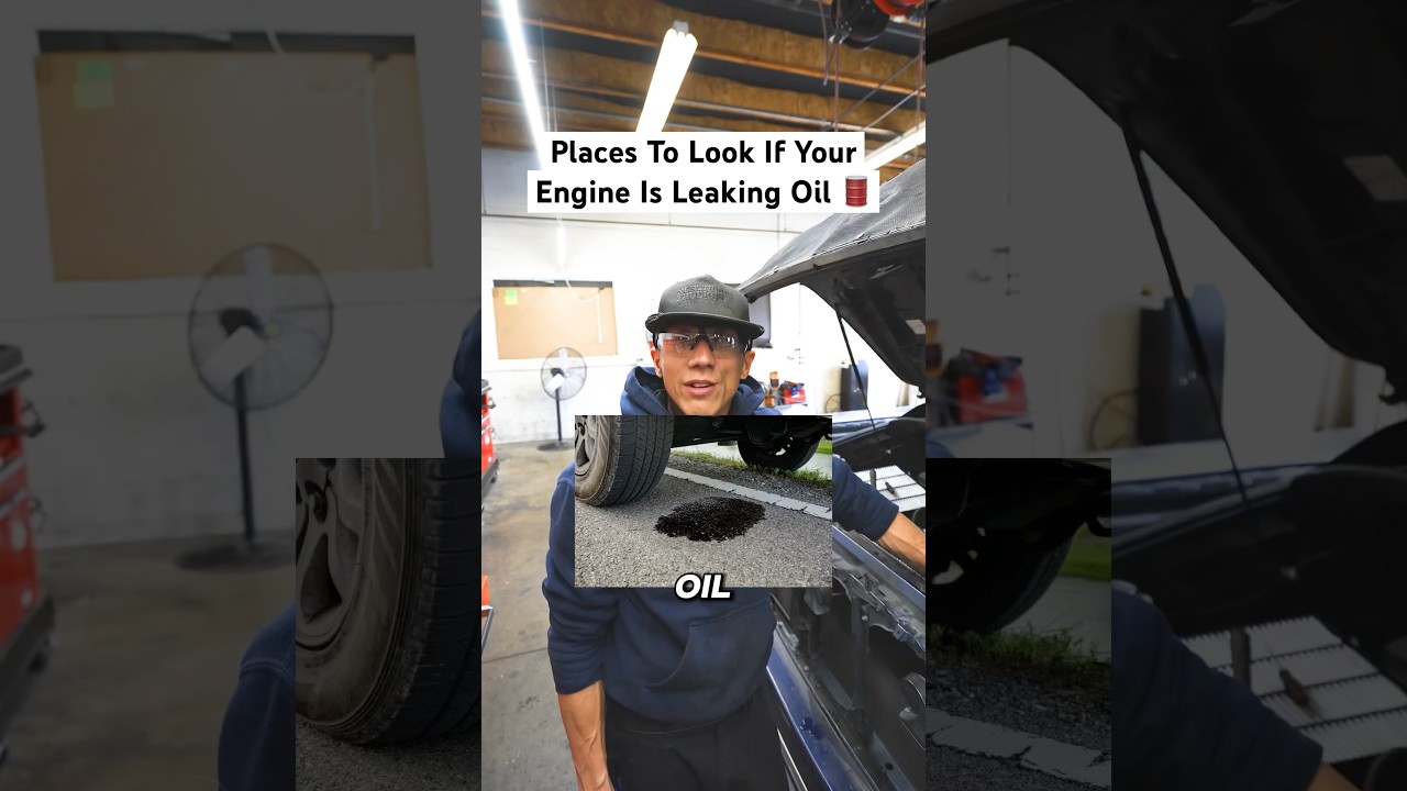 Places to Look If Your Engine is Leaking Oil 🛢️ 