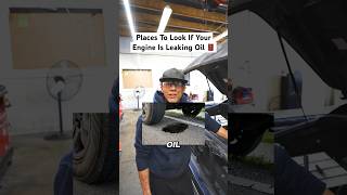 Places To Look If Your Engine Is Leaking Oil