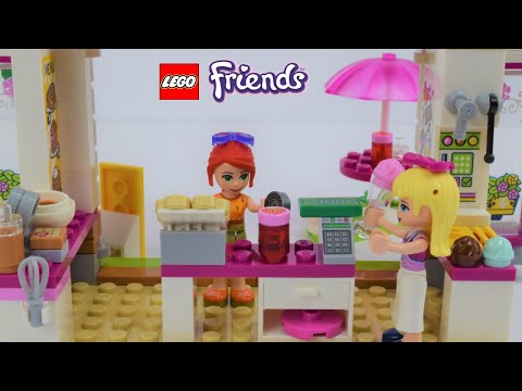 Lego Friends 3061 City Park Café Speed Build And Review. 