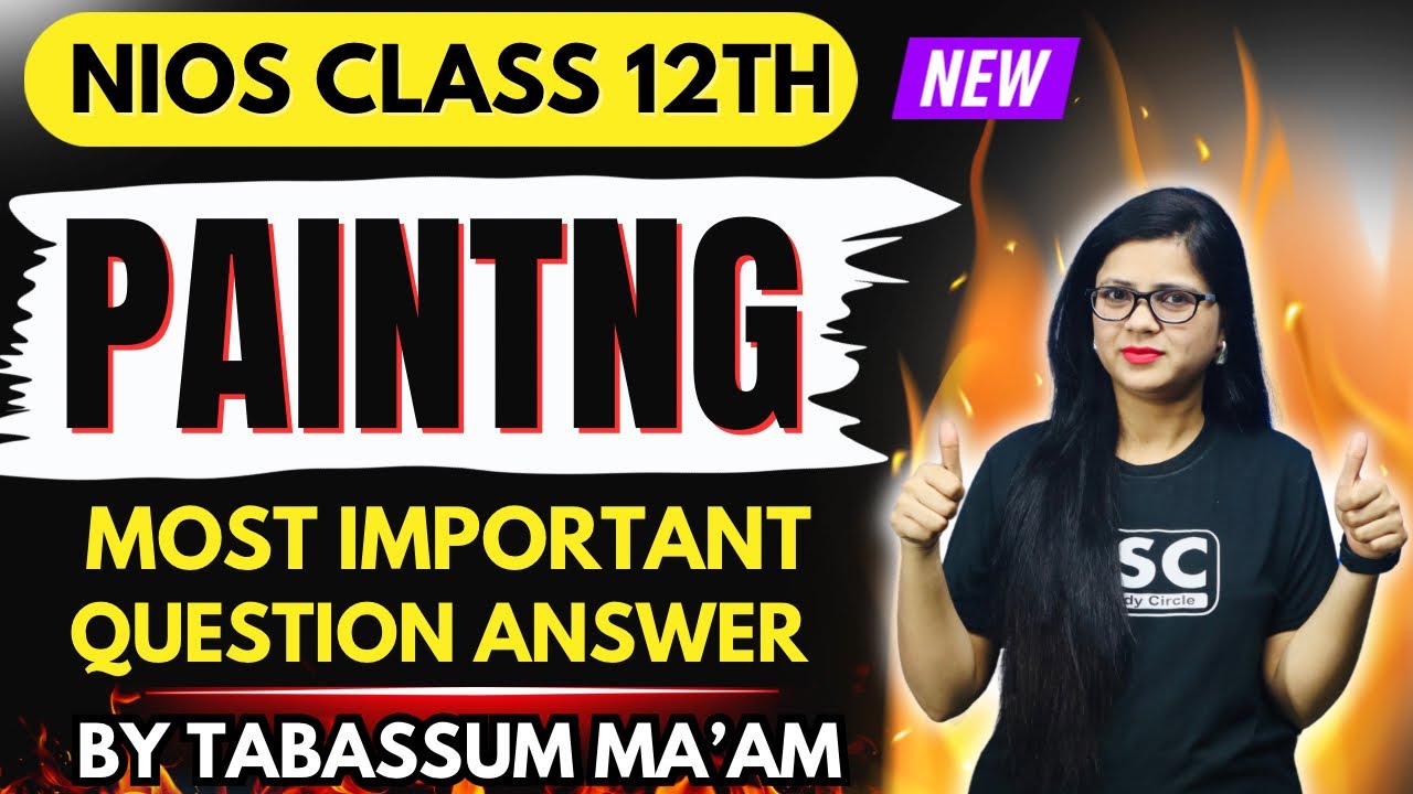 NIOS Class 12th Painting Most Important Questions | NIOS Painting 332 Most Important Ques Ans