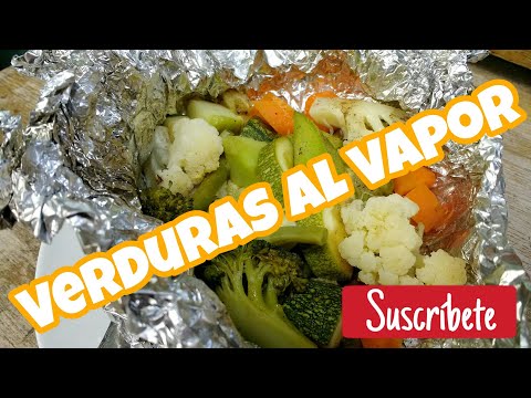 Video: Cómo Hornear Verduras En Papel De Aluminio