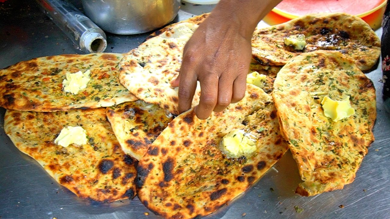 KULCHA KING of PUNJAB - Pakistani Food in India!! BEST Indian Street Food in Amritsar, India | Luke Martin