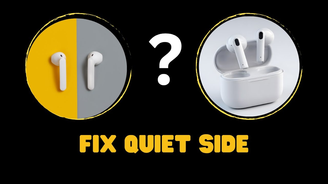Fix One AirPod Quieter Than The Other 🎧 (Left/Right Balance Test)