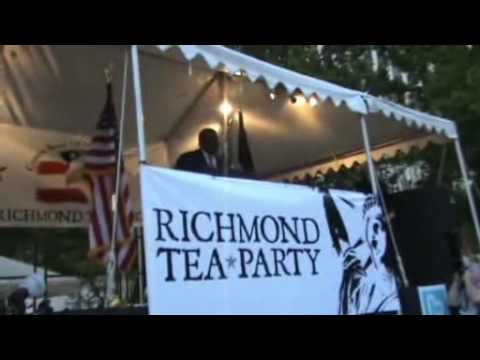 Charles Payne at Richmond TEA Party Tax Day Rally 2010