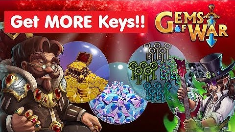 Gems of War Treasure Vault GET MORE KEYS Guide! Best team and strategy?