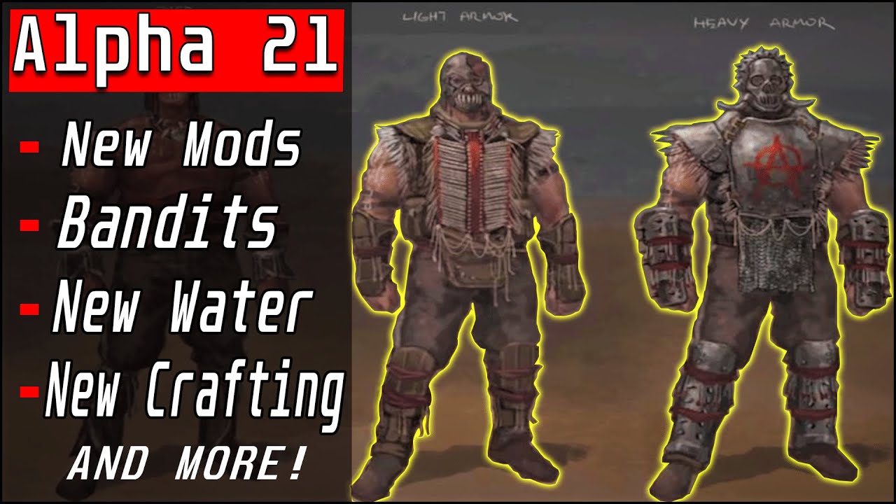 7 Days to Die Alpha 21 Possible Features, New content, and Updates from alpha 20 YouTube