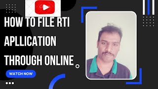How to File RTI Application| Through Online || #RTI-Right to Information screenshot 4