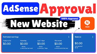100% AdSense Active Dashboard New Method 2026 | Get AdSense Approval New Method
