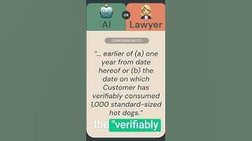 Contract clause was written by lawyer or AI?