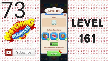 Matching Madness: Match 3 Puzzle games. Level 161 #tinytacticsgames