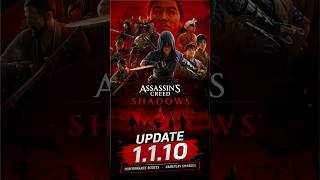 Assassin’s Creed Shadows New Update Review | Better Performance &amp; Gameplay? 🎮