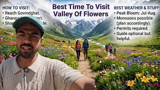 Valley Of Flowers Trek Ka Best Weather 😍 || Valley Of Flowers Trek Uttarakhand 