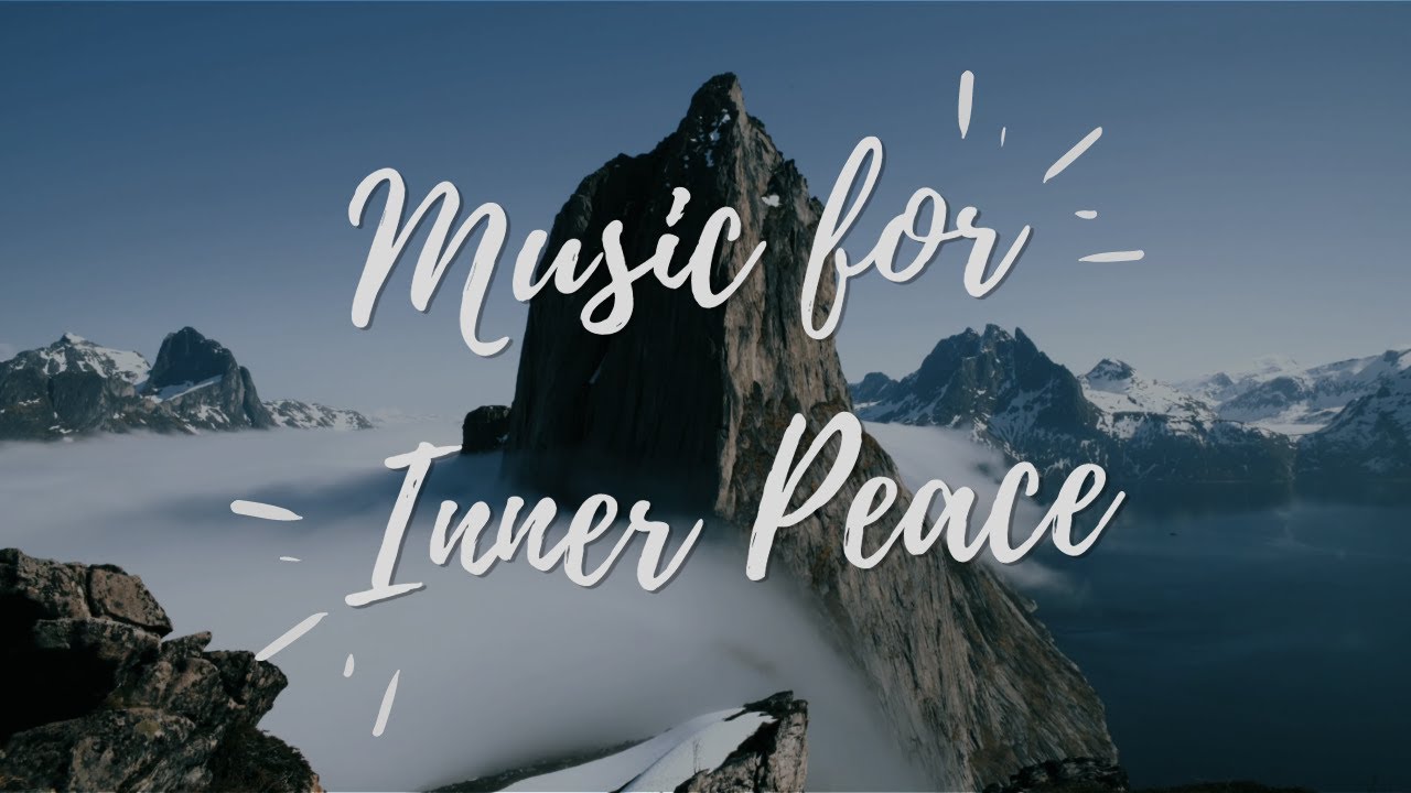 Relaxing music with clouds on mountains • Inner peace, Sleep Music | Bright Mood Music