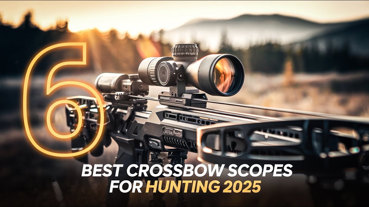 Top 6 Best Crossbow Scope For Hunting In 2026! 🔥