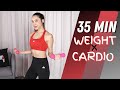 35 weight training x cardio  