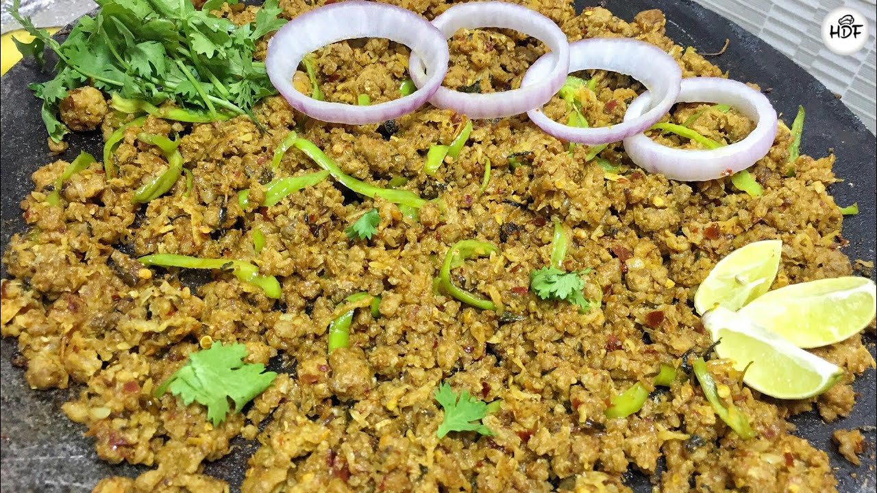Fish Tawa Keema | Singhara Fish Keema Recipe | Fish Keema Recipes | Happy Delicate Food