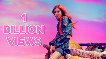 FASTEST KPOP GROUPS MVS TO REACH 1 BILLION VIEWS