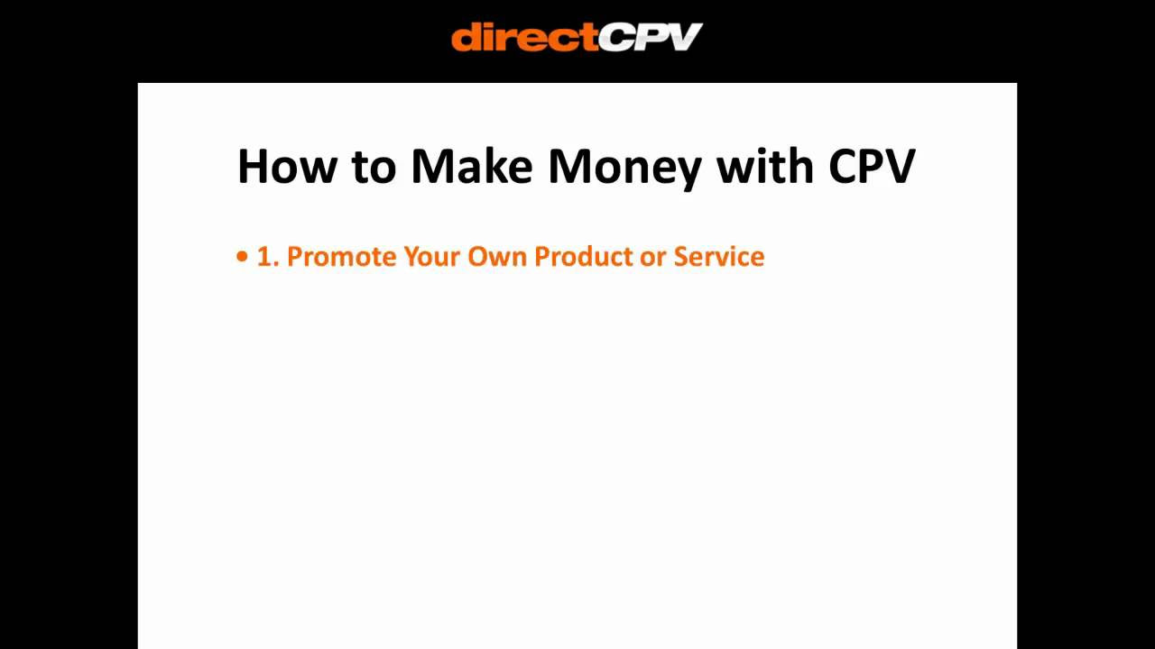 cpv คือ  New Update  What Is CPV Advertising?
