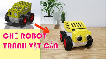 Chế Robot Tránh Vật Cản và Điều Khiển Bằng Điện Thoại /Robots to Avoid Obstacles and Phone Control