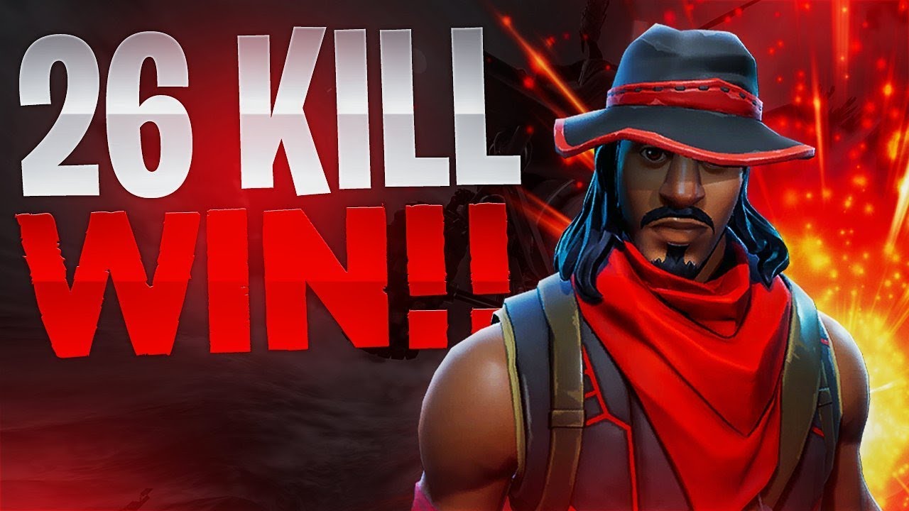 SOLO VS SQUADS 26 KILL WIN! - Fortnite Battle Royale - YouTube
