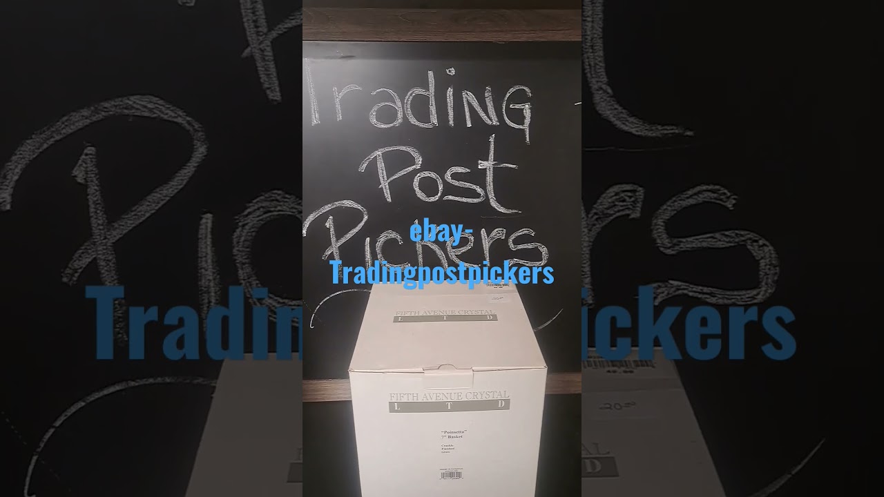 Crystal Listed on Auction